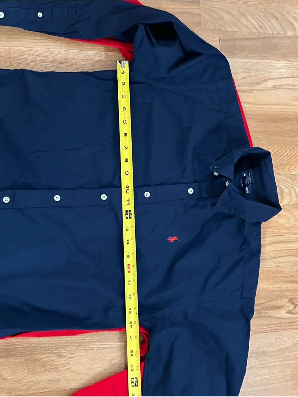 Ralph Lauren kids Button-Down Shirts in Navy and Red